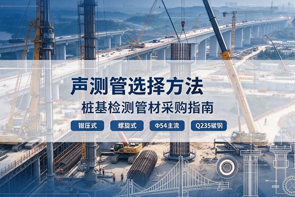 沙雅声测管选型标准