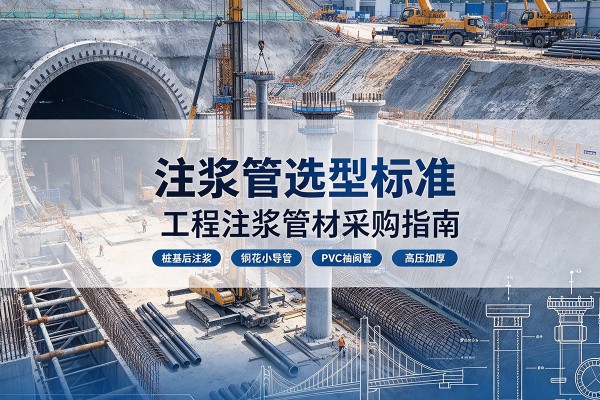 沙雅注浆管选型标准